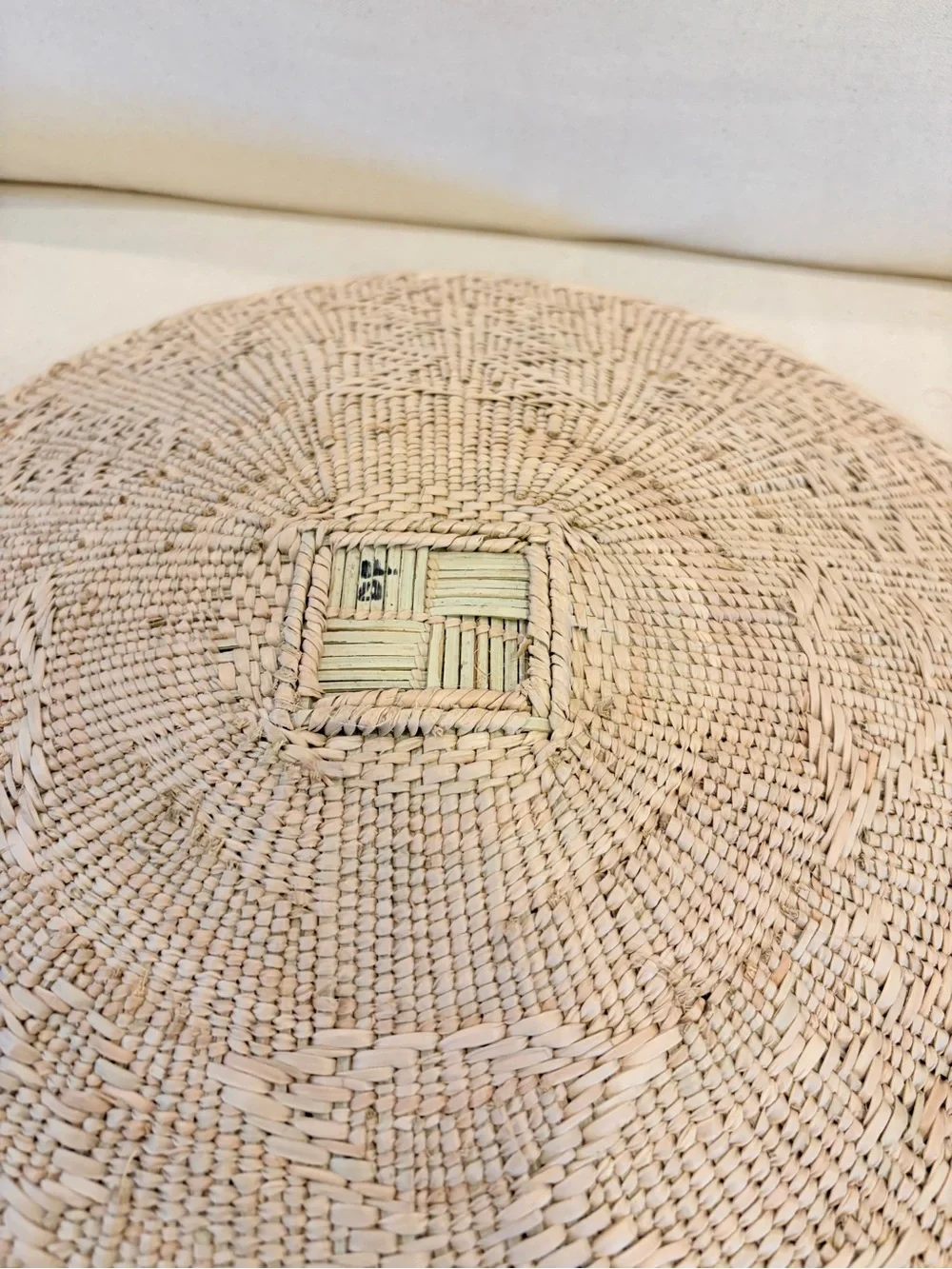 NEW Simple Africa Woven Basket. Made by the Binga people of Zambia/Zimbabwe
